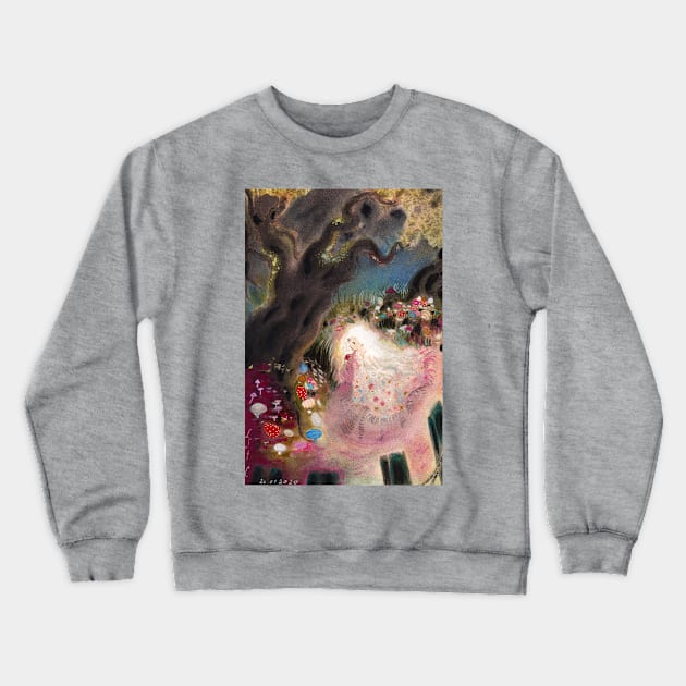 Agharrin light novel cover vol.1 Crewneck Sweatshirt by Laura SaintCroix